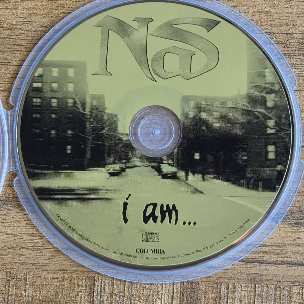 Vtg 1999 Nas I AM CD RAP HIP HOP